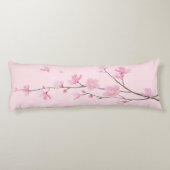 Coussins Longs Cherry Blossom - Arrière - plan transparent (Dos)
