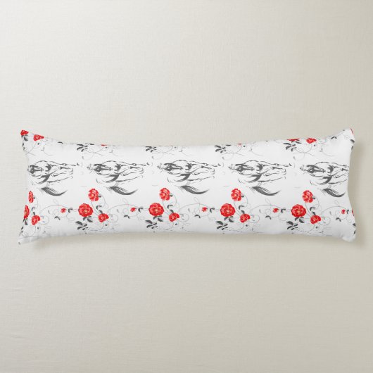 Coussins Longs Cheval baroque Oreiller Corps (Devant)