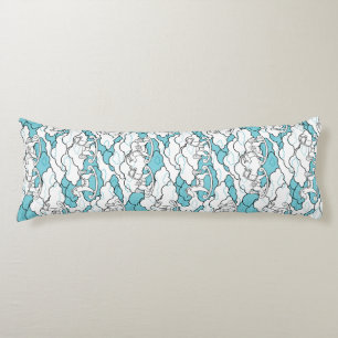 Coussins Longs Cheval rocheux mignon et adorable