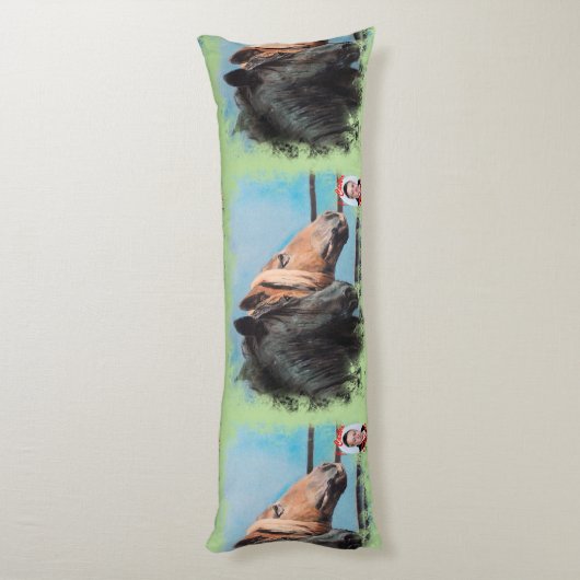 Coussins Longs Chevaux/Cabalos/Horses (Dos (Vertical))