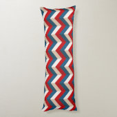 Coussins Longs Chevron Motif (Dos (Vertical))
