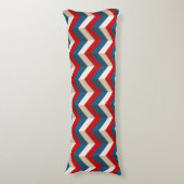 Coussins Longs Chevron Motif (devant Vertical)