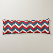 Coussins Longs Chevron Motif (Dos)