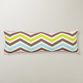 Coussins Longs Chevron Motif (Dos)