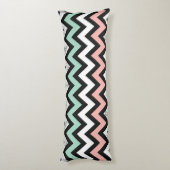 Coussins Longs Chevron Motif (Dos (Vertical))