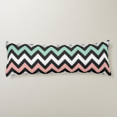 Coussins Longs Chevron Motif (Dos)