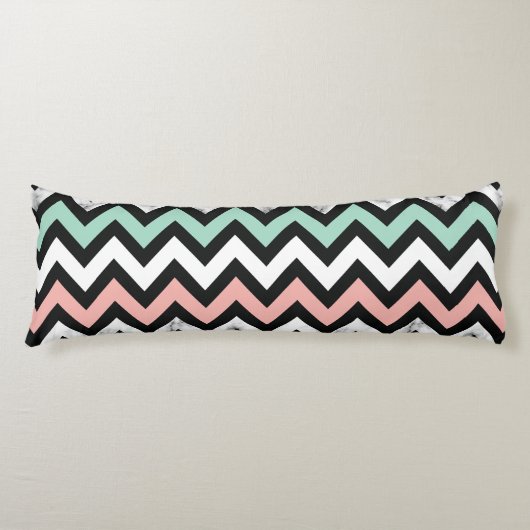 Coussins Longs Chevron Motif (Devant)