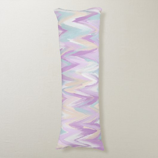 Coussins Longs Chevrons Abstraits (Devant (Vertical))