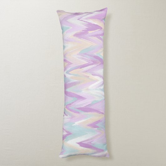 Coussins Longs Chevrons Abstraits (Dos (Vertical))