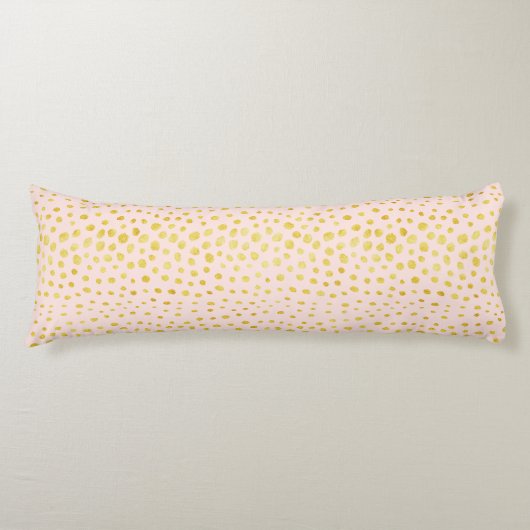 Coussins Longs Chic faux or scintillant guépard imprimé monogramm (Devant)