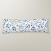 Coussins Longs Chic Pink Poinsettia Flowers Christmas (Dos)