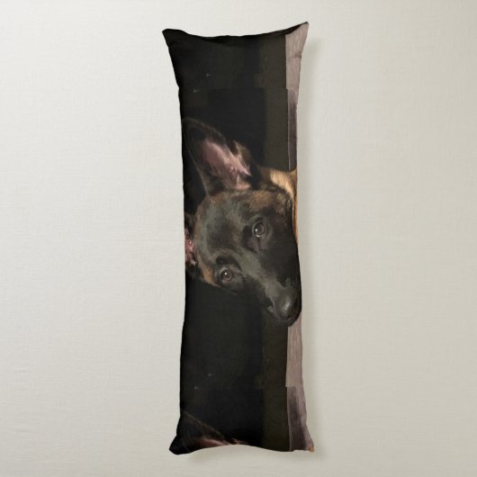 Coussins Longs Chien malinois (Dos (Vertical))