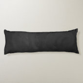 Coussins Longs Chien Silhouette main (Dos)