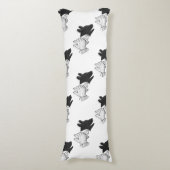 Coussins Longs Chien Silhouette main (Devant (Vertical))