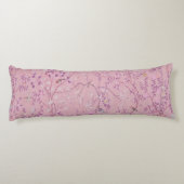 Coussins Longs Chinoiserie rose (Dos)