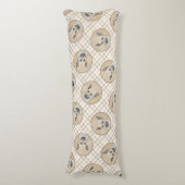 Coussins Longs Chinook Chiot Pointé Oreilles Peindre Animal Chien (Devant (Vertical))