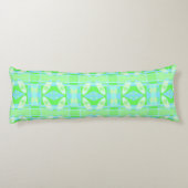 Coussins Longs Chintz bohème 109 Pastel Bleu Vert (Dos)