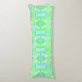 Coussins Longs Chintz bohème 109 Pastel Bleu Vert (Devant (Vertical))