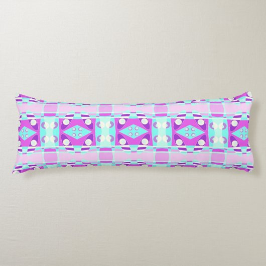 Coussins Longs Chintz bohème 115 Turquoise violet (Devant)