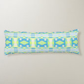 Coussins Longs Chintz bohème 20 Pastel Vert bleu rose (Dos)
