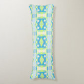 Coussins Longs Chintz bohème 20 Pastel Vert bleu rose (Devant (Vertical))
