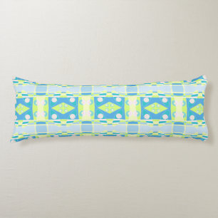 Coussins Longs Chintz bohème 20 Pastel Vert bleu rose
