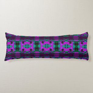 Coussins Longs Chintz bohème 54 vert pourpre