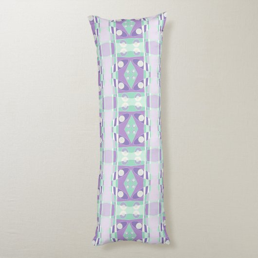 Coussins Longs Chintz bohémien 114 Mint Lilac (Dos (Vertical))