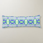 Coussins Longs Chintz de Bohême 112 Bleu Vert (Dos)