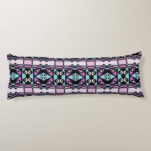 Coussins Longs Chintz de Bohême 84 Lilac Bleu Noir (Dos)