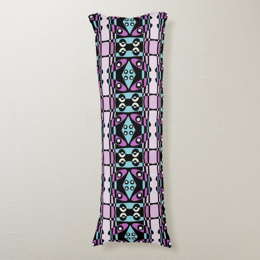 Coussins Longs Chintz de Bohême 84 Lilac Bleu Noir (Devant (Vertical))