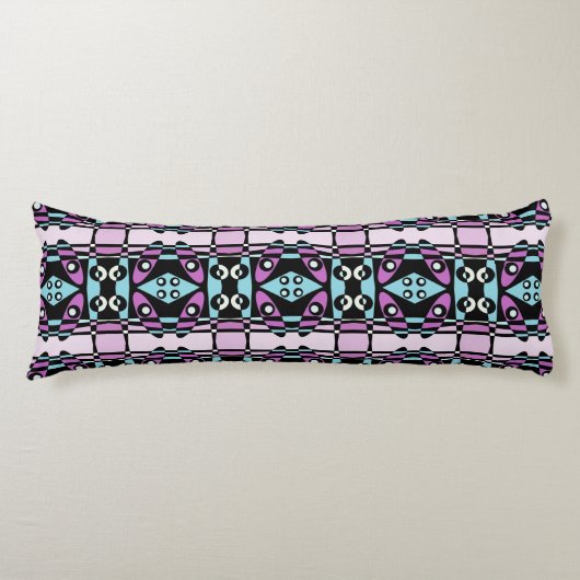 Coussins Longs Chintz de Bohême 84 Lilac Bleu Noir (Devant)
