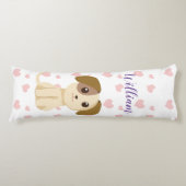 Coussins Longs Chiot doux (Devant)