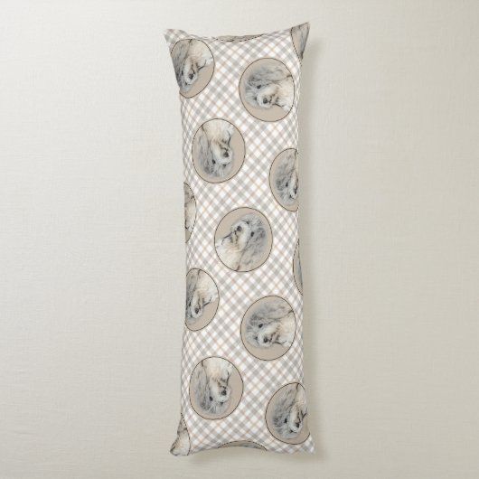 Coussins Longs Chiot Havanais, havanais, Bichon cubain, Bichon on (Dos (Vertical))