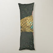 Coussins Longs Chocolat glacé amant cadeau (Dos (Vertical))