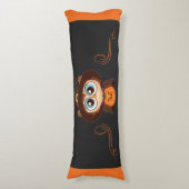 Coussins Longs Chouette/Automne/Automne/Halloween/citrouille (Devant (Vertical))