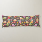 Coussins Longs Chouette Brown (Dos)