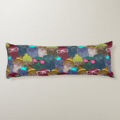 Coussins Longs Chouette dans la couronne (Dos)