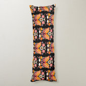 Coussins Longs Chouette d'art populaire (Dos (Vertical))