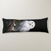 Coussins Longs Chouette hivernale majestueuse (Dos)