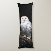 Coussins Longs Chouette hivernale majestueuse (Dos (Vertical))