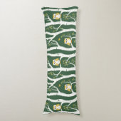 Coussins Longs Chouette lunaire et Motif de bouleau (Devant (Vertical))