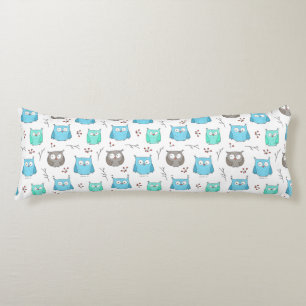 Coussins Longs Chouettes et branches Motif Oreiller