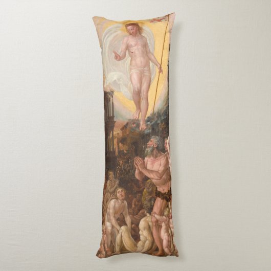 Coussins Longs Christ in Limbo - Hans Mielich Fine Art (Dos (Vertical))