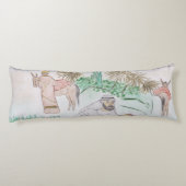 Coussins Longs Christian Artwork Le bon samaritain (Dos)