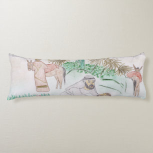 Coussins Longs Christian Artwork Le bon samaritain
