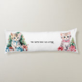 Coussins Longs Christmas Cat (Dos)