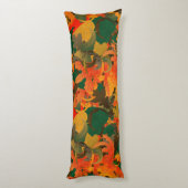 Coussins Longs Chute du Motif Feuille pour l'automne (Dos (Vertical))