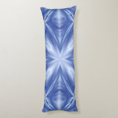 Coussins Longs Ciel bleu Lait Blanc Nuages Abstrait Motif (Dos (Vertical))