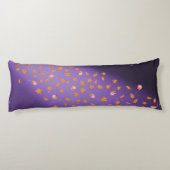 Coussins Longs Ciel nocturne Rose d'automne (Dos)